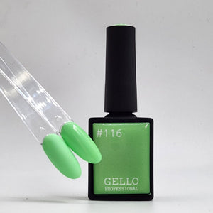 לק ג'ל ג'לו צבע ירוק תפוח GELLO #116