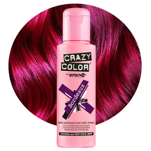 צבע זמני לשיער קרייזי קולורCrazy Color 100 מ"ל, יופילי