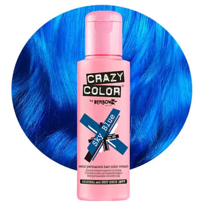 צבע זמני לשיער קרייזי קולורCrazy Color 100 מ"ל, יופילי