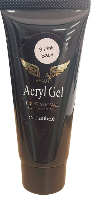 LA Beauty פוליג'ל אקריל ג'ל 60 מ"ל, יופילי