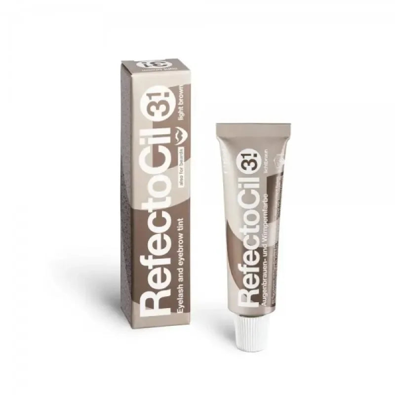 צבע חום בהיר מס׳ 3.1 לריסים ולגבות 15 מ״ל | Refectocil – תמונת מוצר 2