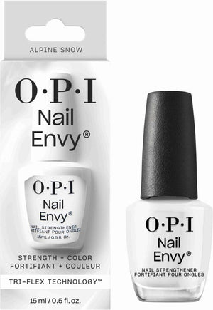 O.P.I Nail Envy חיזוק ציפורניים Alpine Snow 15מ"ל – טכנולוגיית Tri-Flex™