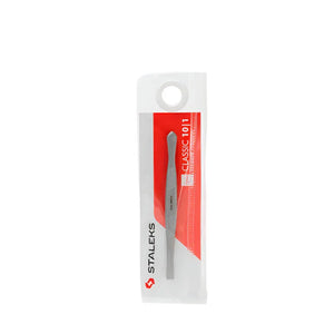 staleks Eyebrow tweezers CLASSIC 10 TYPE 1 (wide straight), יופילי
