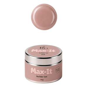 MAX-IT Builder Gel מבית RIO | ג׳ל בנייה מקצועי 50 גרם – ללא HEMA וללא TPO