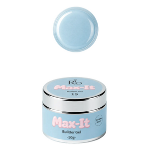 MAX-IT Builder Gel מבית RIO | ג׳ל בנייה מקצועי 50 גרם – גוון 15 | ללא HEMA וללא TPO