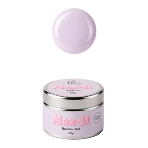 MAX-IT Builder Gel מבית RIO | ג׳ל בנייה מקצועי 50 גרם – ללא HEMA וללא TPO