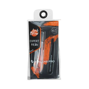 Staleks - סטאלקס - פינצטה לגבות שחורה EXPERT 11 TYPE 3B (רחבה ומשופעת)