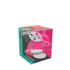 Staleks דיסק פדיקור מוארך Pododisc Expert M 20 מ"מ + 5 פילות חד-פעמיות גריט 180