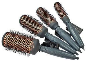 אוליביה גארדן HEAT PRO | סט 4 מברשות היט פרו Olivia Garden, יופילי