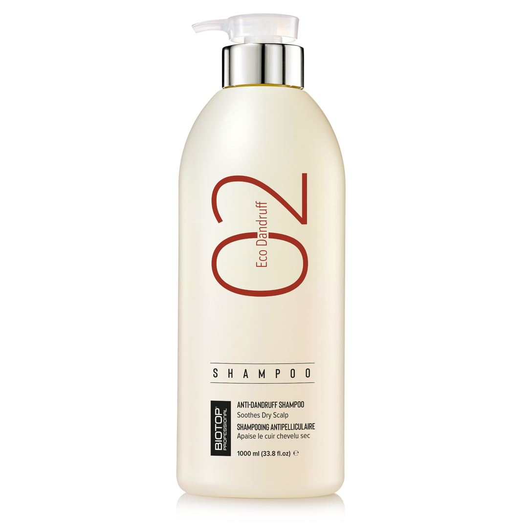 ביוטופ 02 שמפו לטיפול בקשקשים 1000 מ"ל