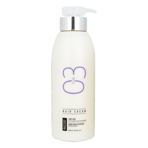 ביוטופ קרם לחות 03 לשיער מתולתל 500 מ"ל