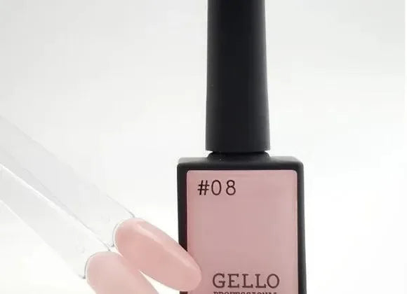 ג'לו לק ג'ל ורוד שקוף - 08 - יופילי