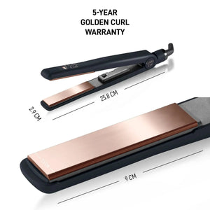 גולדן קארל מחליק טיטניום זהב טורבו להחלקה וסלסול - Golden Curl, יופילי