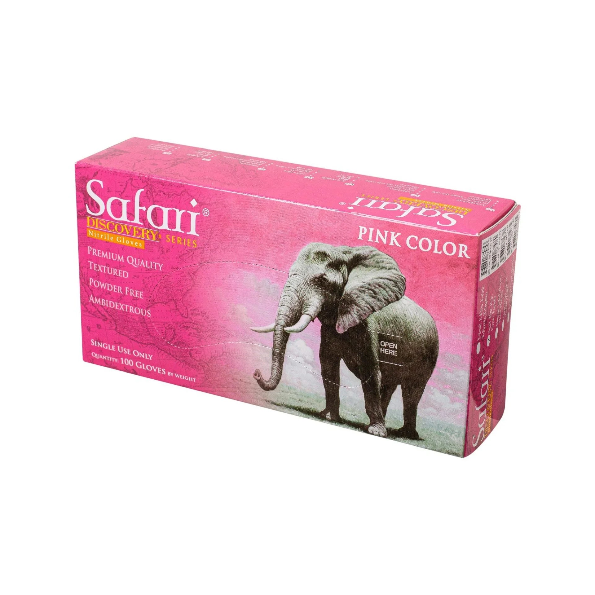 ספארי כפפות ניטריל חד פעמי 100 יח, יופילי