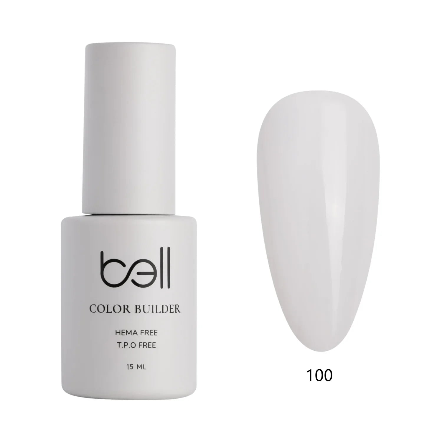 בל לק ג'ל בנייה גוון 100 - Bell, יופילי