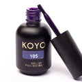 קויו - KOYO לק ג'ל גוון 105, יופילי
