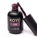 קויו - KOYO לק ג'ל גוון 115, יופילי