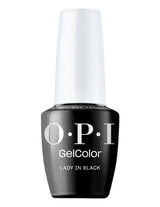 OPI GelColor לק ג׳ל Lady In Black GCT02-EU | 15 מ״ל