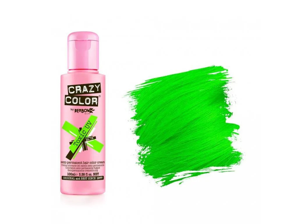 צבע זמני לשיער קרייזי קולורCrazy Color 100 מ"ל, יופילי