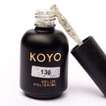 קויו - KOYO לק ג'ל גוון 136, יופילי