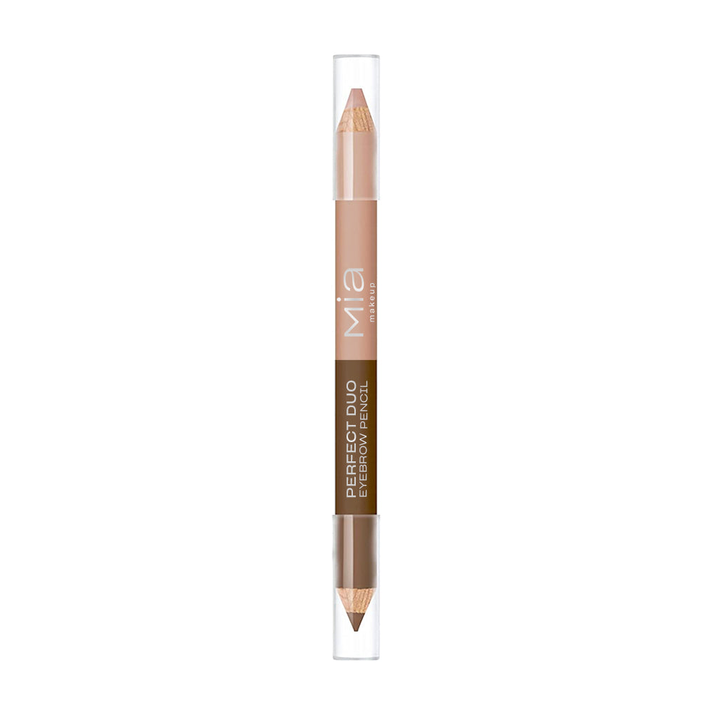 Eyebrow perfect duo pencil 02 medium - Mia Cosmetics
