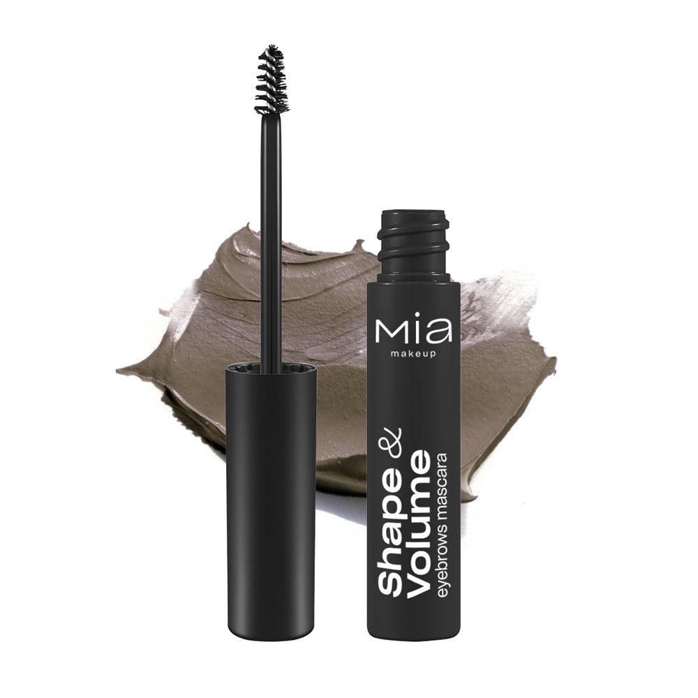 Shape & volume - eyebrow mascara 02 taupe - Mia Cosmetics