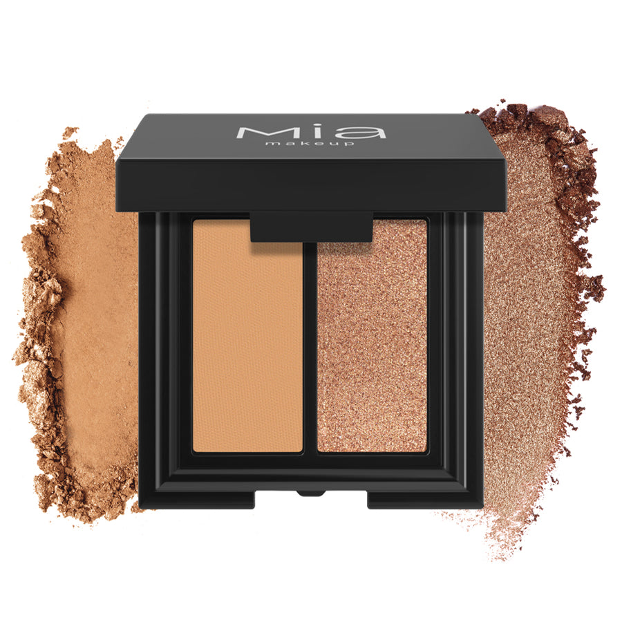Double match eyeshadow duo 03 cleopatra & antonio - Mia Cosmetics