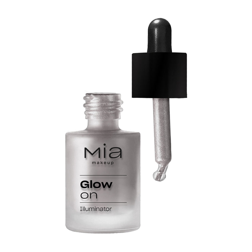 Glow on illuminator metallic silver - Mia Cosmetics