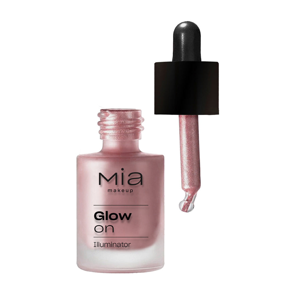 Glow on illuminator iridiscent pink - Mia Cosmetics