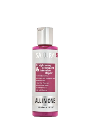 סקורה החלקה ביתית לשיער טבעי / רגיל 150 מ"ל, יופילי