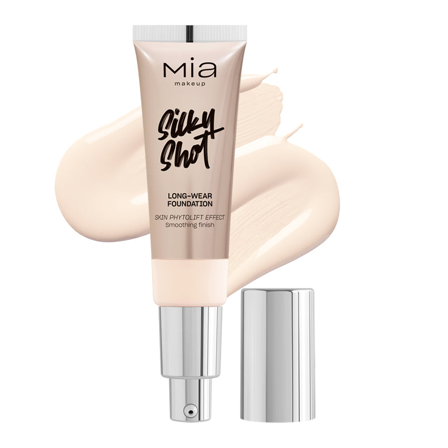 Silky shot foundation 01w - Mia Cosmetics