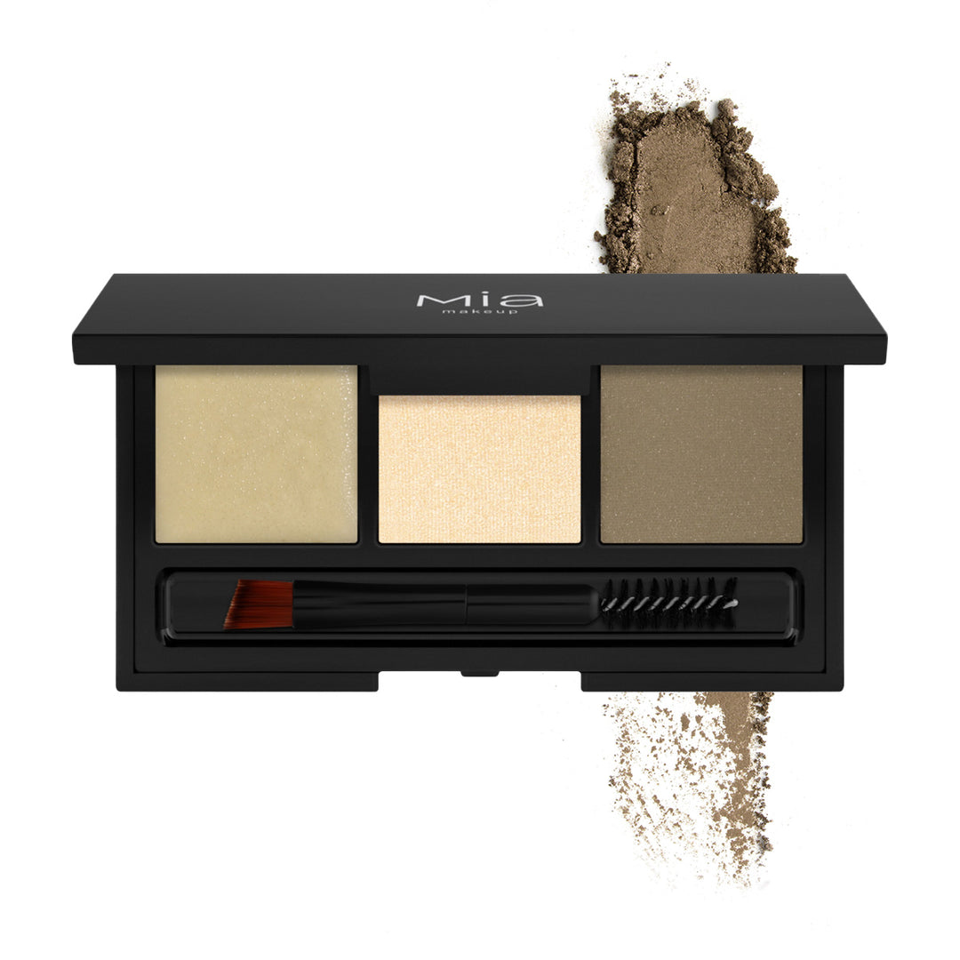Set & define eyebrow palette blonde - Mia Cosmetics