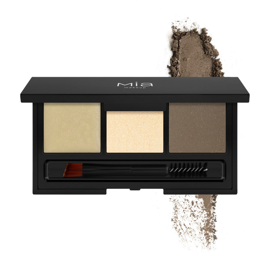 Set & define eyebrow palette taupe - Mia Cosmetics