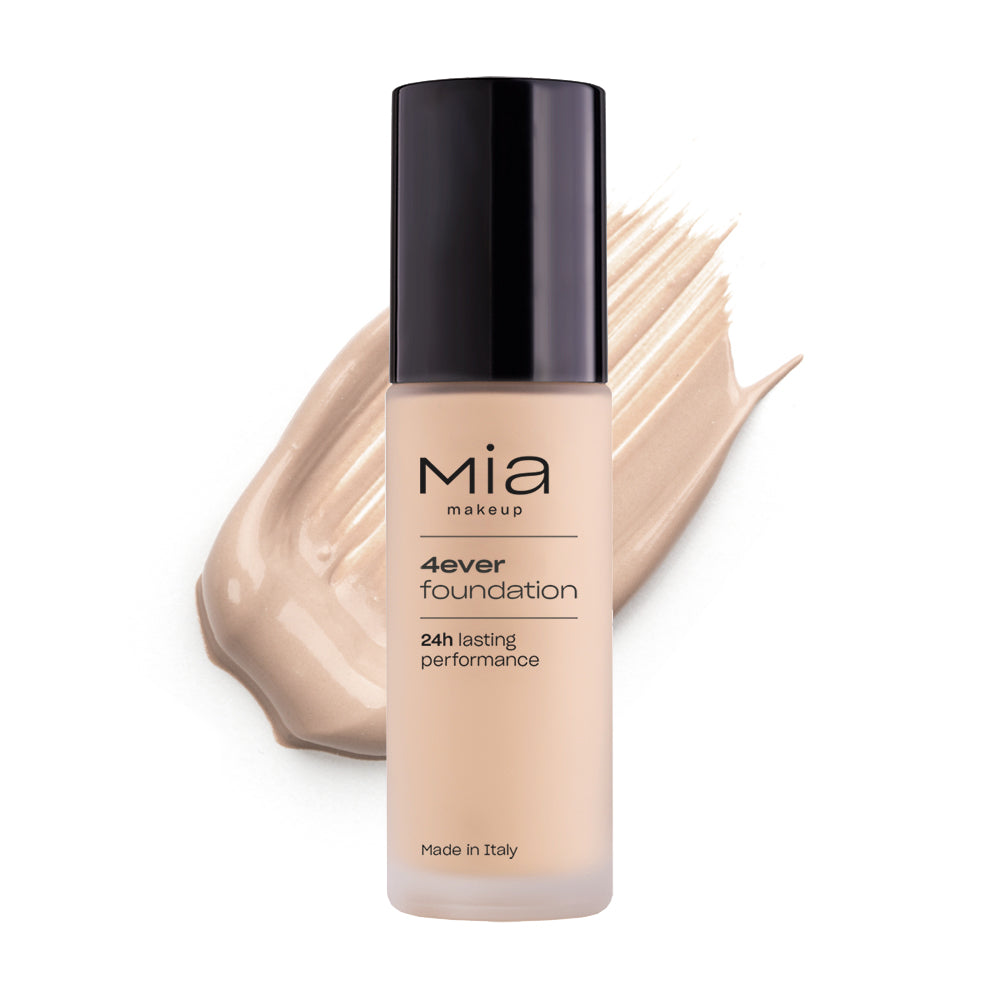 4ever fluid foundation 01 porcelain - Mia Cosmetics