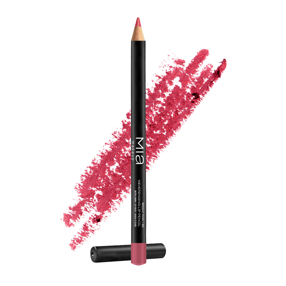 Neverending lip pencil bright pink - Mia Cosmetics