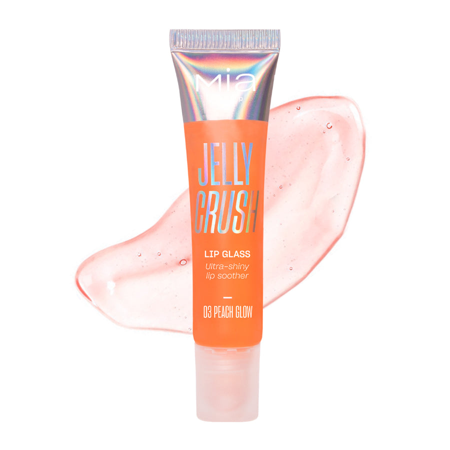 Jelly crush lip glass 03 peach glow - Mia Cosmetics