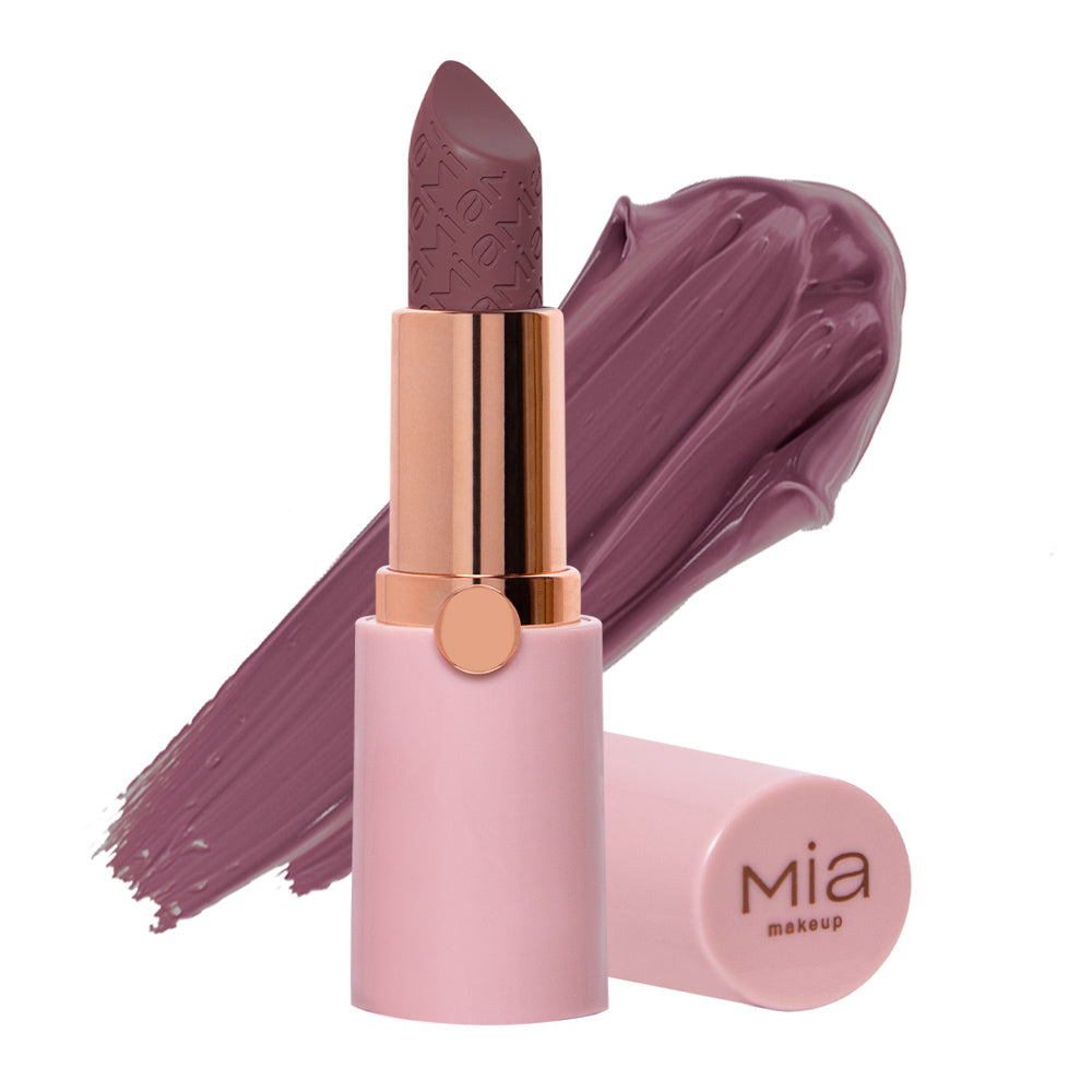 W et flow rich & shine lipstick 07 mauve era - Mia Cosmetics