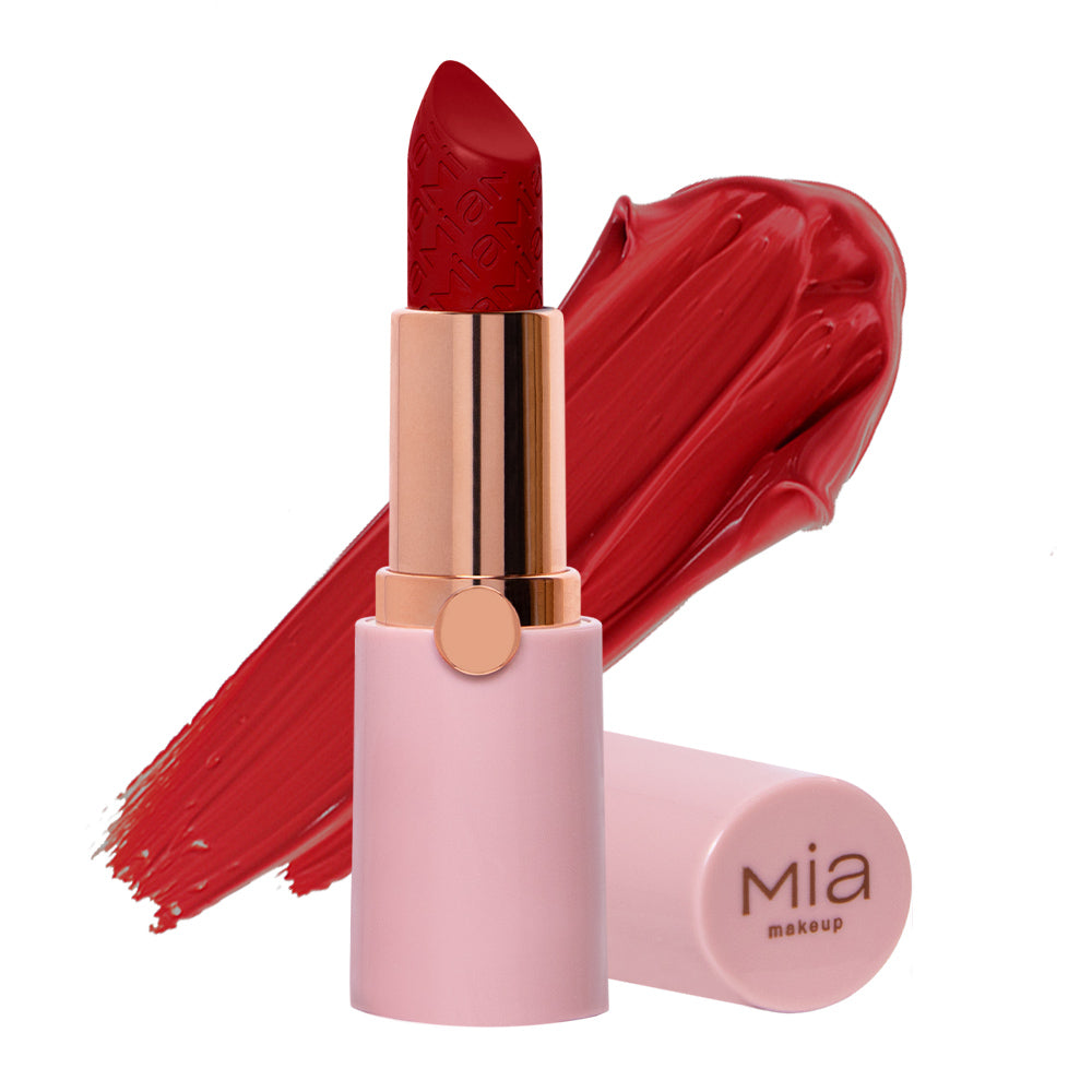 W et flow rich & shine lipstick 12 my red - Mia Cosmetics