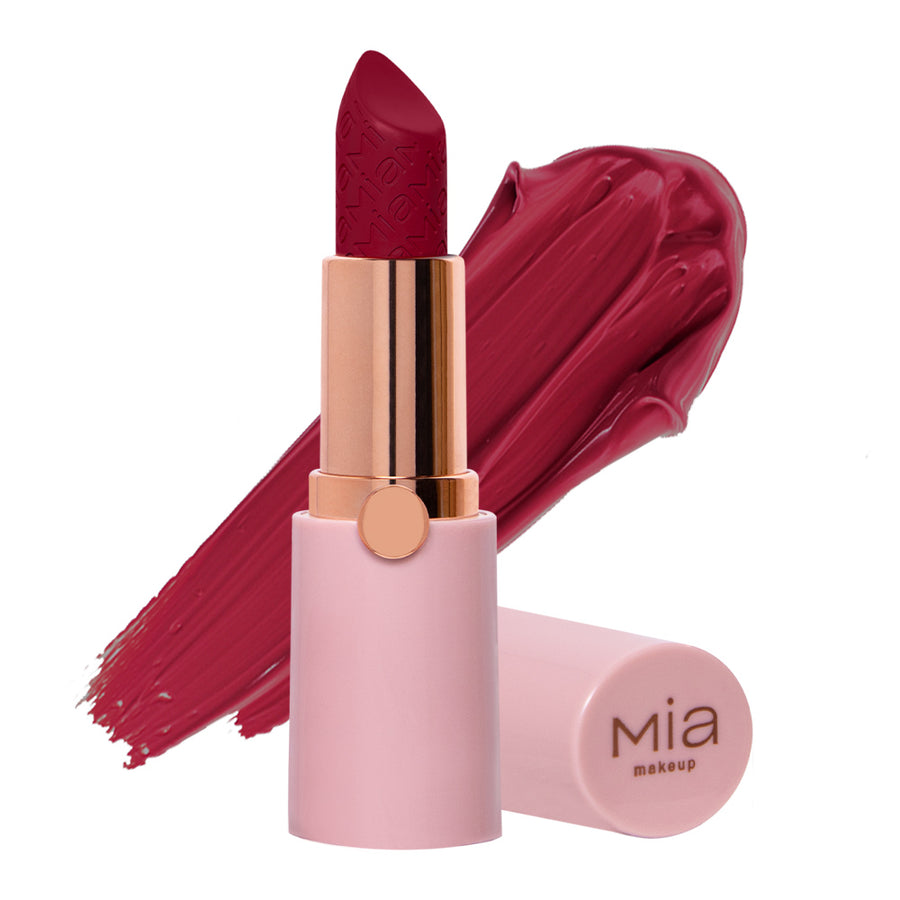 W et flow brilliant lipstick 14 cherry crush - Mia Cosmetics