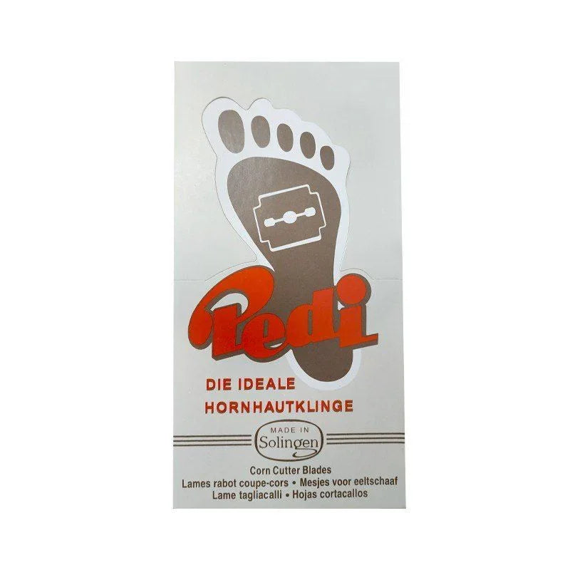 סכיני פדיקור Pedi - מכיל 100 יחידות, יופילי