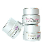 ג’ל לבניית ציפורניים שקוף- LA 14 גר’, יופילי