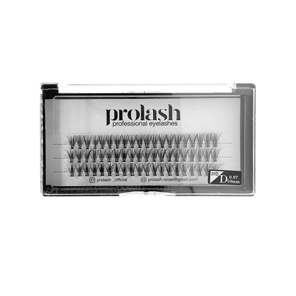 ריסים הדבקה קרה 20D - Prolash, יופילי
