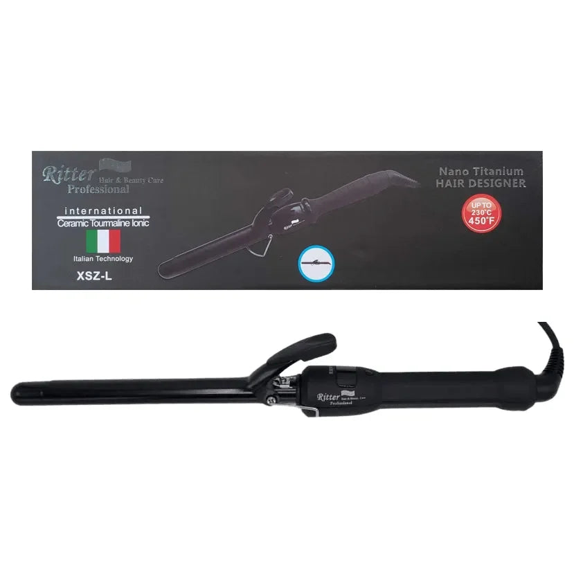 מסלסל שיער ננו טיטניום מקצועי RITTER ריטר, יופילי
