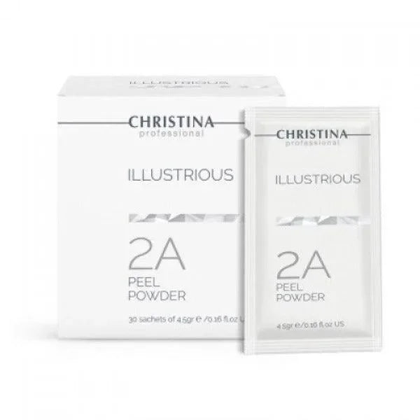 כריסטינה אילוסטריוס אבקת פילינג לקילוף שלב 2A 30 יח' 4.5גר' - יופילי