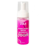 קצף ניקוי גבות וריסים ZOLA Bubblegum – ניקוי מקצועי לפני צביעה 150 מ"ל