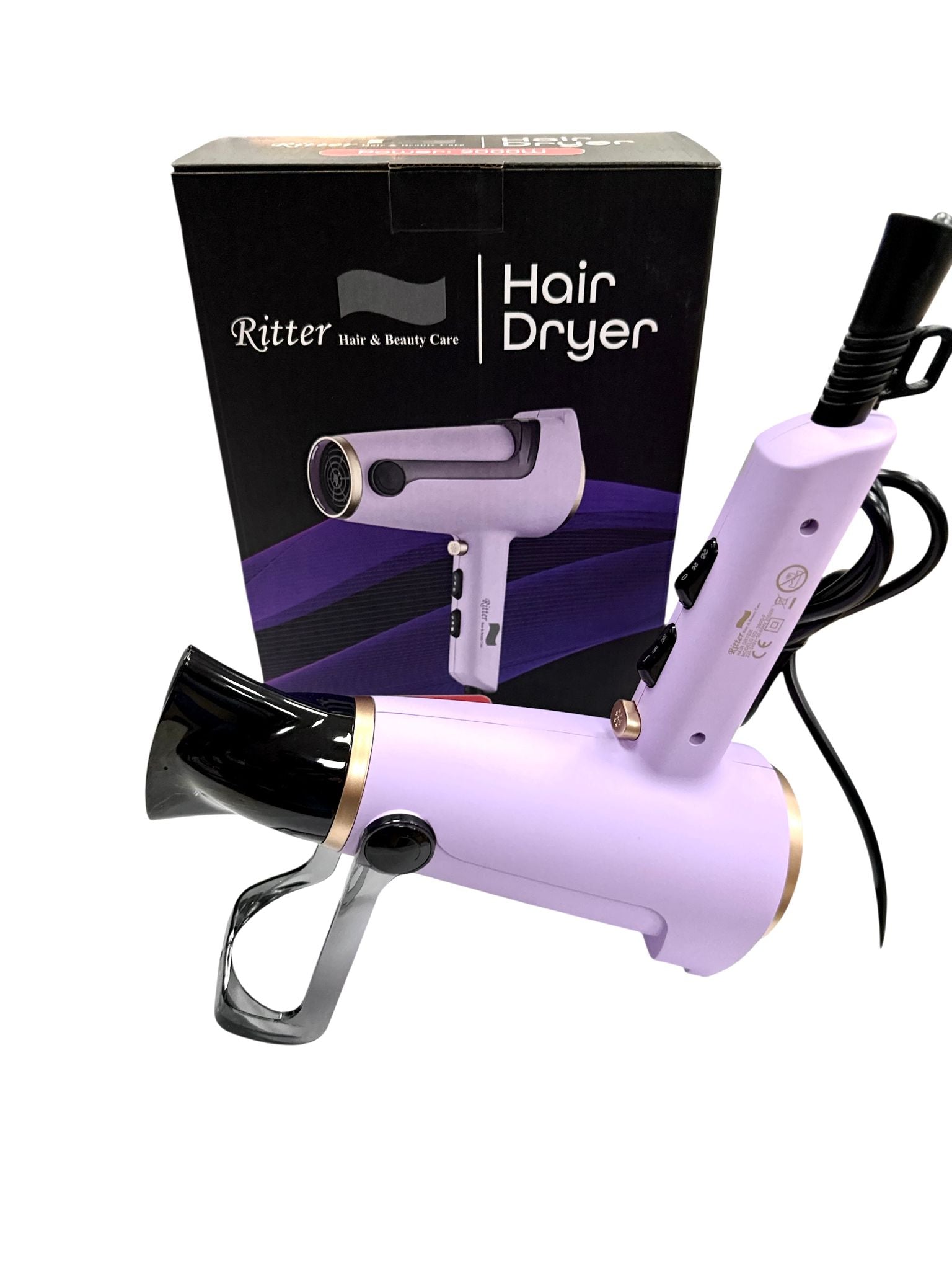 פן מייבש שיער עוצמתי קל משקל 2000W Ritter 3900F ריטר