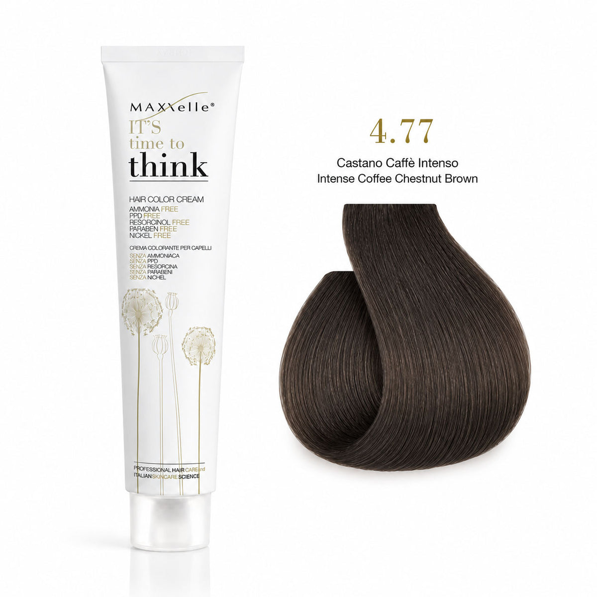 MAXXelle THINK 4.77 חום בינוני קפה אינטנסיבי 100 מ״ל