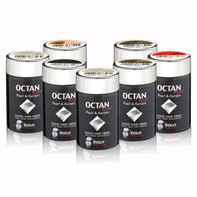 Octan Pearl Hair Fiber Volume 20 gr - Black