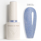 לק ג׳ל נצנצים 5001b מסדרת V1, 10 מ״ל | Venalisa