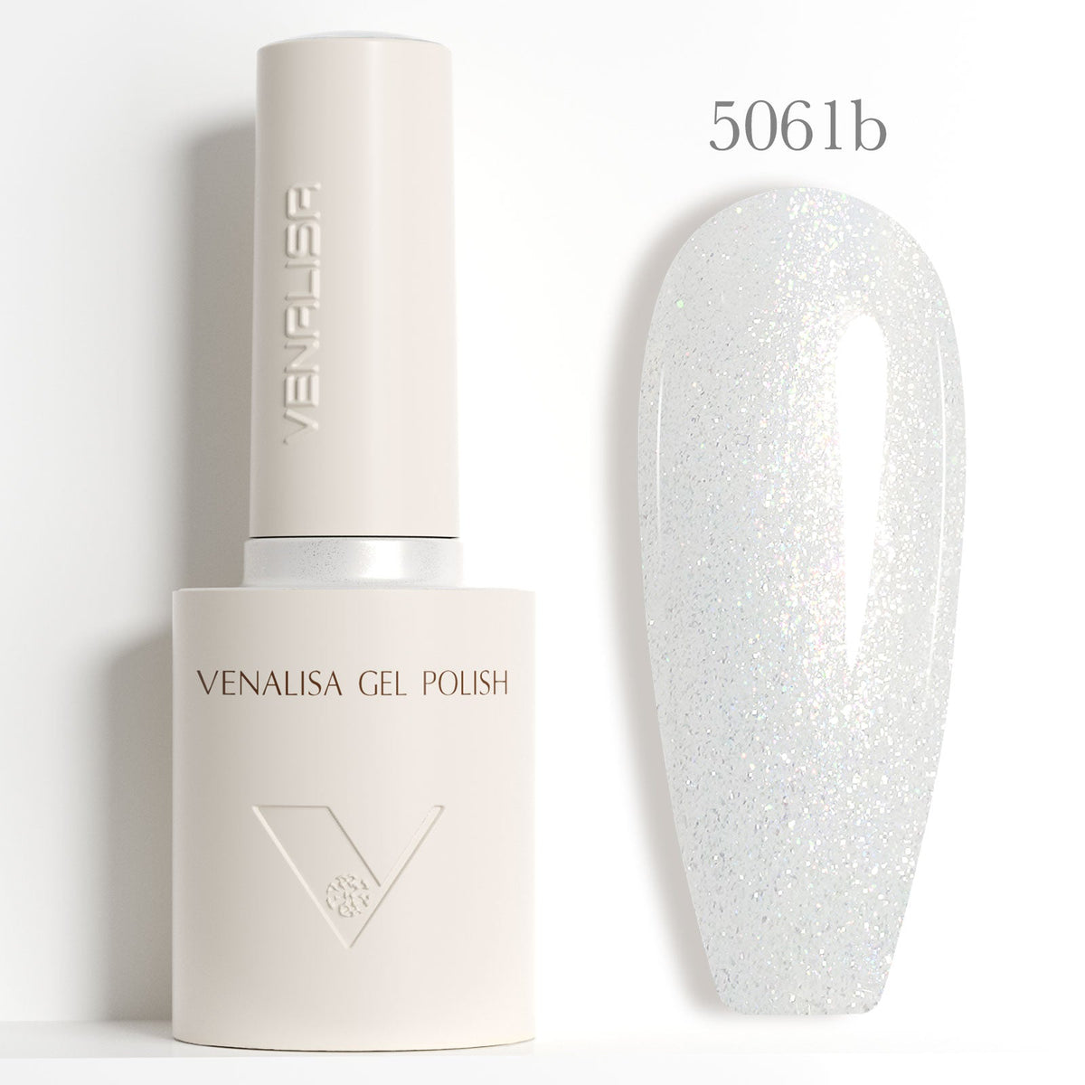 לק ג׳ל נצנצים 5061b מסדרת V4, 10 מ״ל | Venalisa